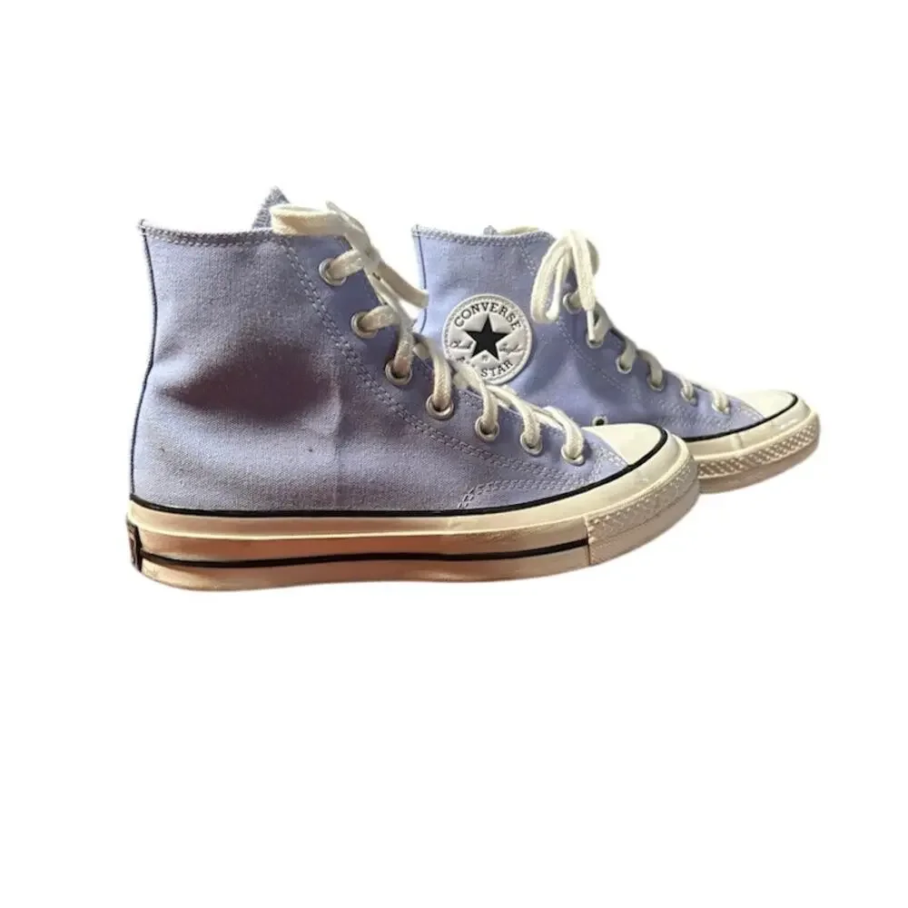 Chuck 70 converse high top canvas sneakers sky blue size men's 5 women's 7
